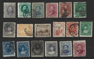 HAWAII Mint & Used Lot of 18 Different Stamps 2019 Scott CV = $145.60
