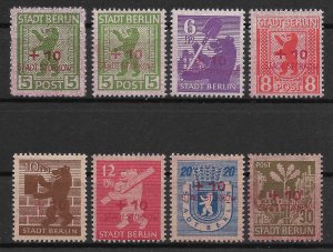 German Locals: Storkow MNH Set