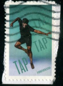 5611 US (55c) Tap Dance SA, used on paper