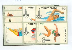 Vietnam/North (Democratic Republic) #1052-9 Unused Single (Complete Set)