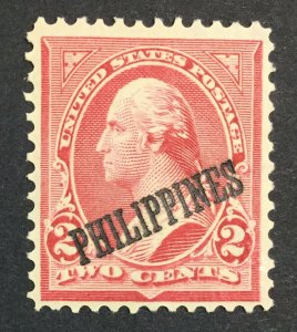 MOMEN: US STAMPS PHILIPPINES #214 MINT OG H LOT #41563