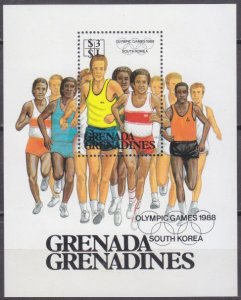 1986 Grenada - Grenadines 816/B119 1988 Olympic Games in Seoul 6,00 €