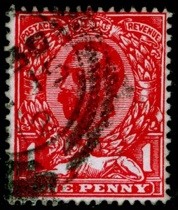 SG328 SPEC N7(-), 1d intense carmine-red, FU. UNLISTED. HENDON CERT