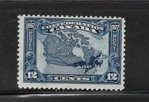 CANADA, 145, HINGED, MAP