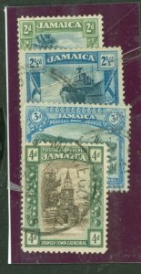 Jamaica #78-81 Used Single