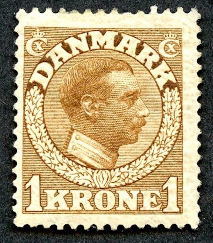 Denmark Sc# 132, MHR, SCV $95.00