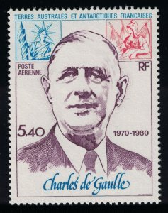 FSAT TAAF 10th Death Anniversary of Charles de Gaulle 1980 MNH SG#148 MI#148