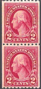 606 Mint,OG,NH... Pair... SCV $1.70