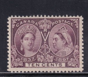 Canada Scott # 57 VF OG lightly hinged with nice color cv $ 120 ! see pic !