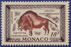Monaco - 1949 - Scott #244 - mint - Bison