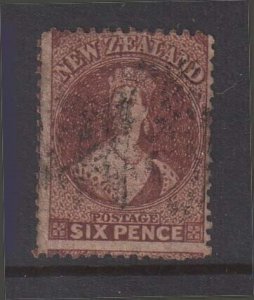 New Zealand FFQ Chalon 6d SG 122a FU