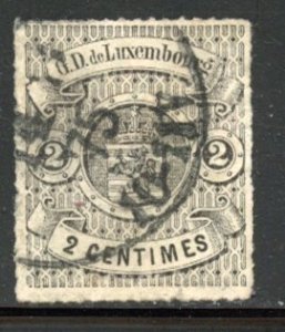 Luxembourg #14, Used.