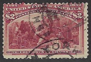 US Scott #242 Used Ave-Fine