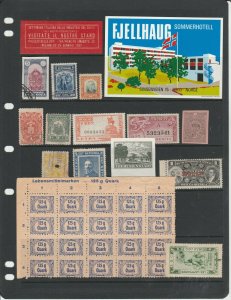 Cinderella, World, 38 Labels/items as shown