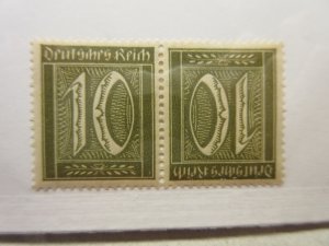 GERMANY Zusammendrucke Michel: K5, MINT LIGHTLY HINGED Lot32 Cat €6