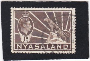 Nyasaland Protectorate,  #  55   used