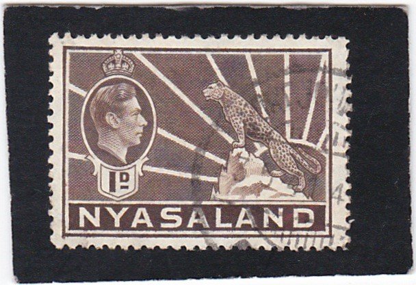 Nyasaland Protectorate,  #  55   used