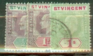 JN: St Vincent 82-88 used CV $235; scan shows only a few