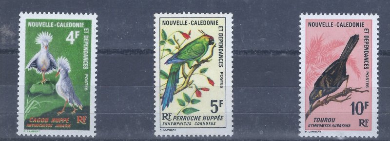 NEW CALEDONIE 364-66 MH SCV $23.00 STARTS AT 25% OF CAT VALUE