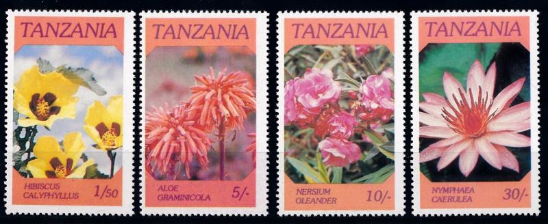 [67350] Tanzania 1986 Flora Flowers Blumen  MNH