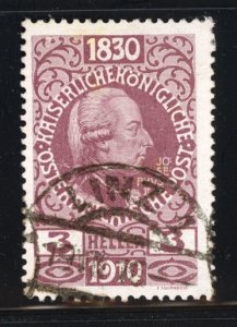 Austria 1910  Scott #130 used