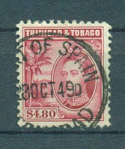 Trinidad & Tobago sc# 61 used cat value 60.00