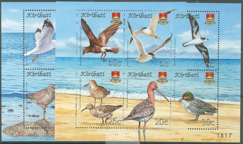 Kiribati #937a/938a  Souvenir Sheet