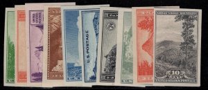 US #756-65 F/MNH No Gum As Issued ~jm-1347