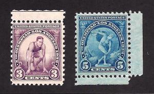 718, 719 Mint,OG,NH... SCV $4.90