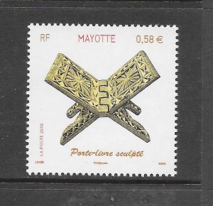 MAYOTTE #263 BOOK REST MNH