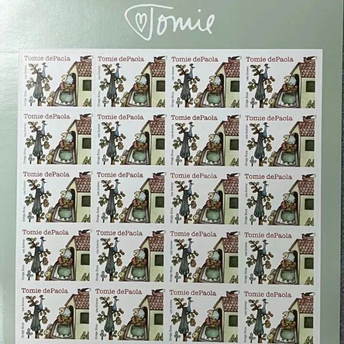 Tomie dePaola 5 sheets of 100pcs