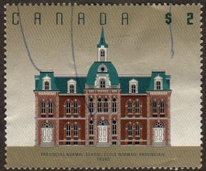 Canada 1376 - Used - $2 Provincial Normal School (1994) (cv $1.15)