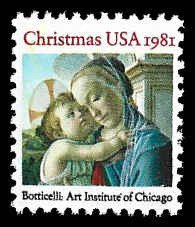PCBstamps   US #1939 (20c)Christmas-Madonna, MNH, (19)