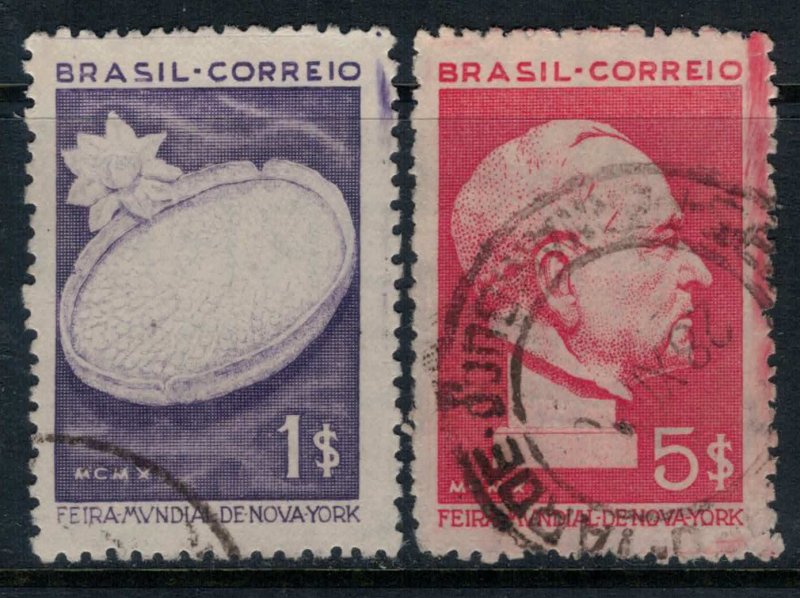 Brazil #496-7  CV $11.75