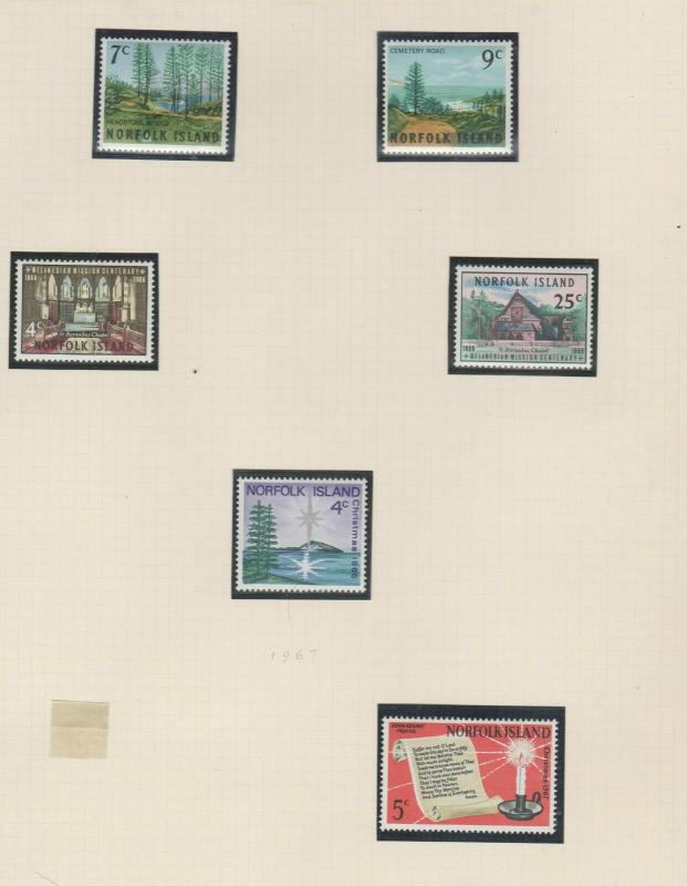 NORFOLK ISLAND  1947 - 1966