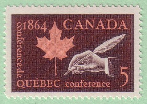 432 Canada Quebec Conf, MNH cv $0.35