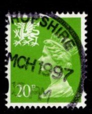 Wales - #WMMH59 Machin Queen Elizabeth II - Used