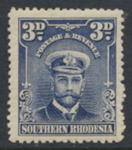 Southern Rhodesia   SG 5  Var Dot in margin  MH  1924  SC# 5 see scan s 