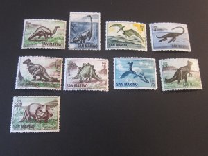 San Marino 1965 Sc 612-20 set MNH