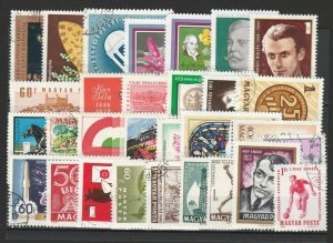 Hungary Commemorative Used Stamps Lot Collection 14840-