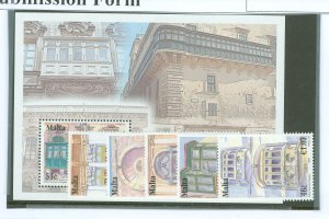 Malta #1280-1285 Mint (NH)