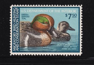 1979 Federal Duck Stamp Sc RW46 MNH single stamp (B3