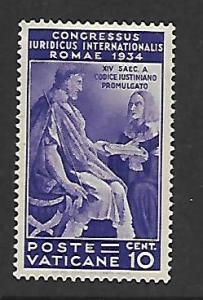 VATICAN CITY 42  MNH TRIBONIAN