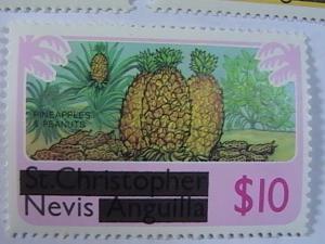 NEVIS # 100-112-MINT/NEVER HINGED-COMPLETE SET----QEII----1980