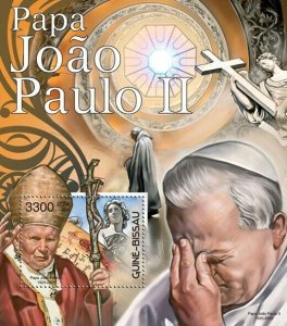 Guinea - Bissau 2012 - John Paul II. Y&T 801, Mi 6149/Bl.1090