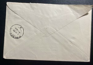 1959 Beirut Lebanon First Flight Cover To Bombay India BOAC Comet 4 Jetliner