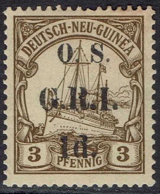 GRI NEW GUINEA 1915 YACHT OS 1D ON 3PF
