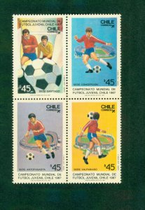 CHILE 750 MNH BK14 BIN $2.75