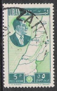 Lebanon #C296 Airmail Used