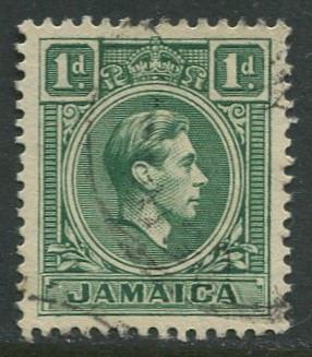 Jamaica -Scott 149 - KGVI Definitive -1951 - Used - Single 1p Stamp